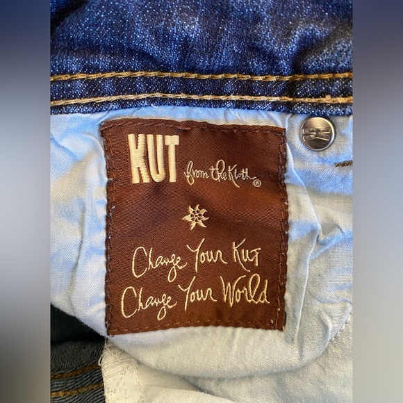 Kut from the Kloth Like New Skinny Jeans! Size 2! Dark Wash! - Picture 10 of 11